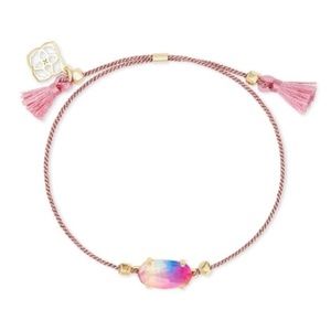 KENDRA SCOTT EVERLYNE FRIENDSHIP BRACELET TASSEL WATERCOLOR ILLUSION